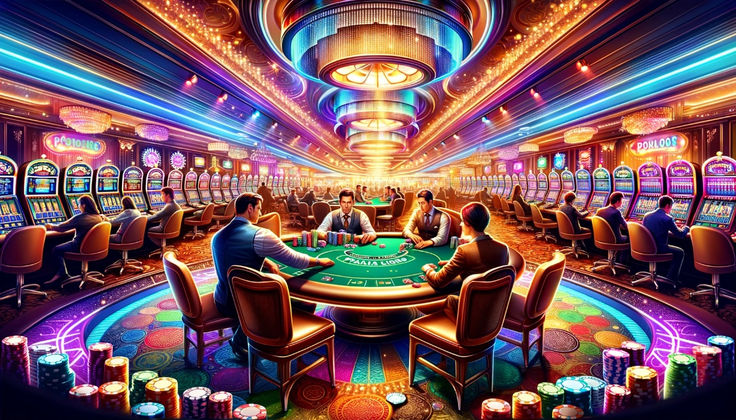 GRAND JACKPOT کھلاڑیوں کے لیے لائیو کیسینو سیکشن